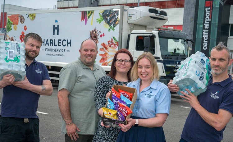 Welsh food giant gives air travellers a great taste of Wales at Cardiff Airport