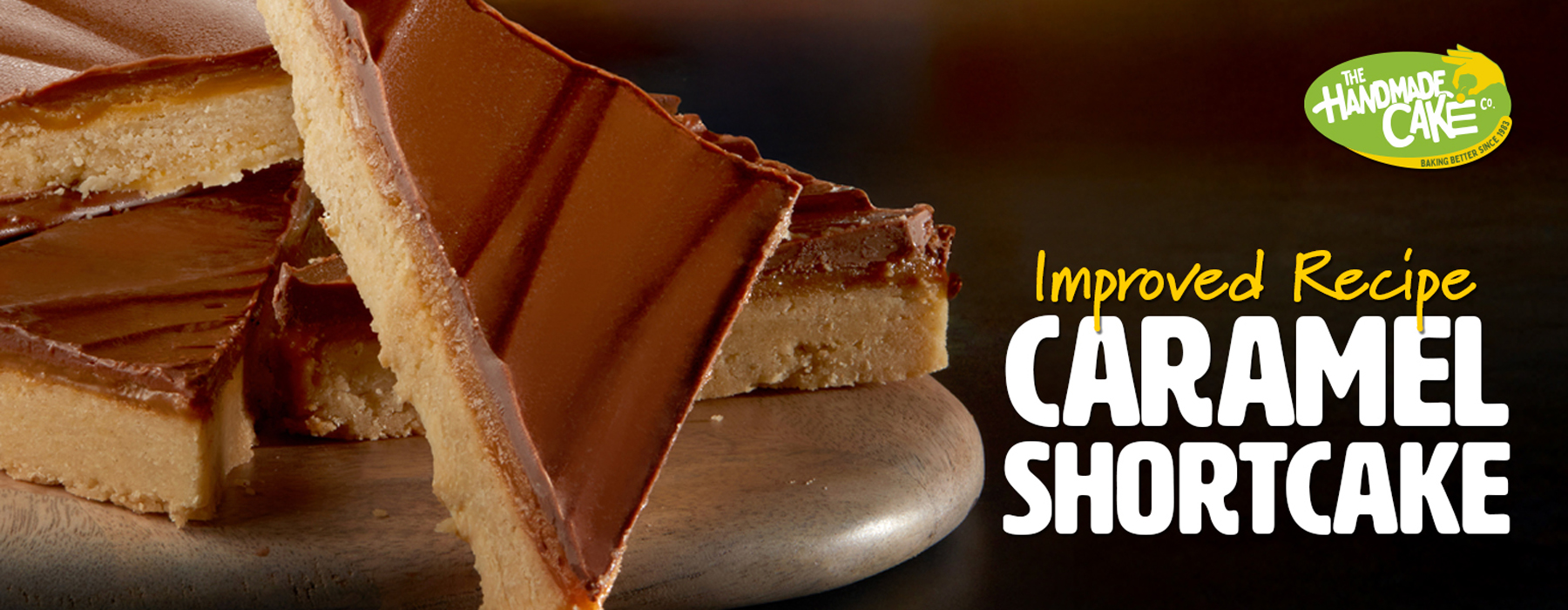 Caramel shortcake