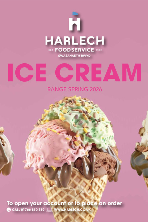 Ice cream brochure