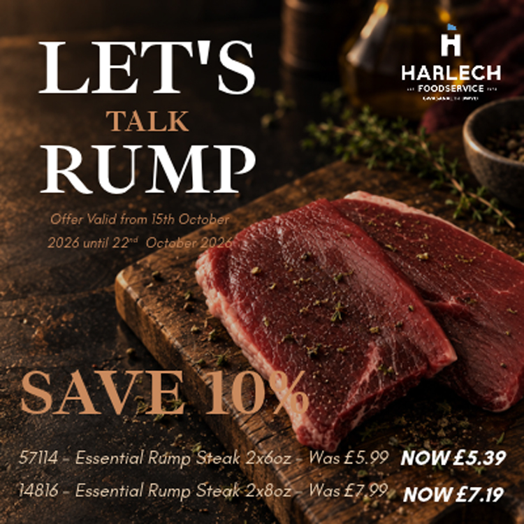 Rump steak offer