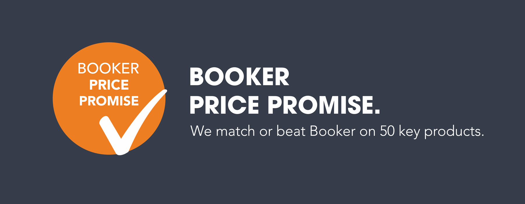 Booker price promise