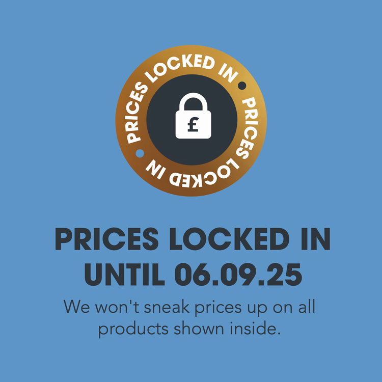 Prices locked