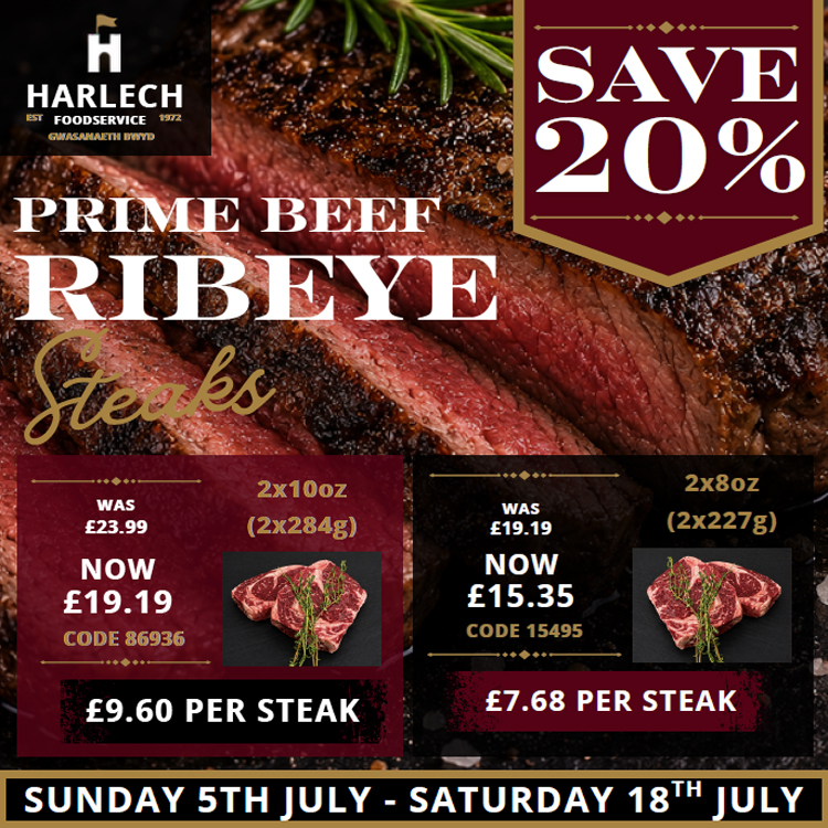 Prime beef ribeye