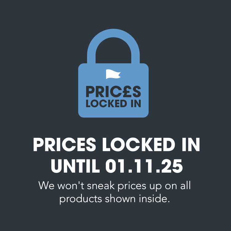Prices locked