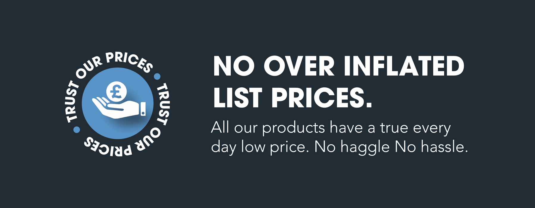 Trust out prices